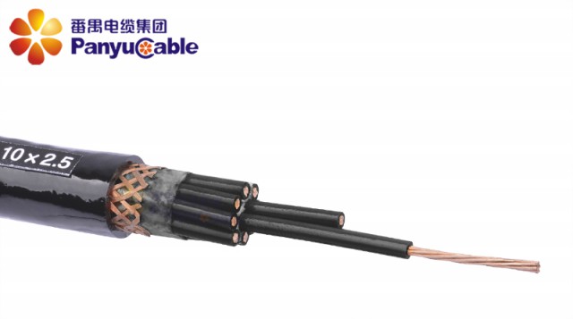 銅芯聚氯乙烯絕緣聚氯乙烯護套銅帶屏蔽控制電纜