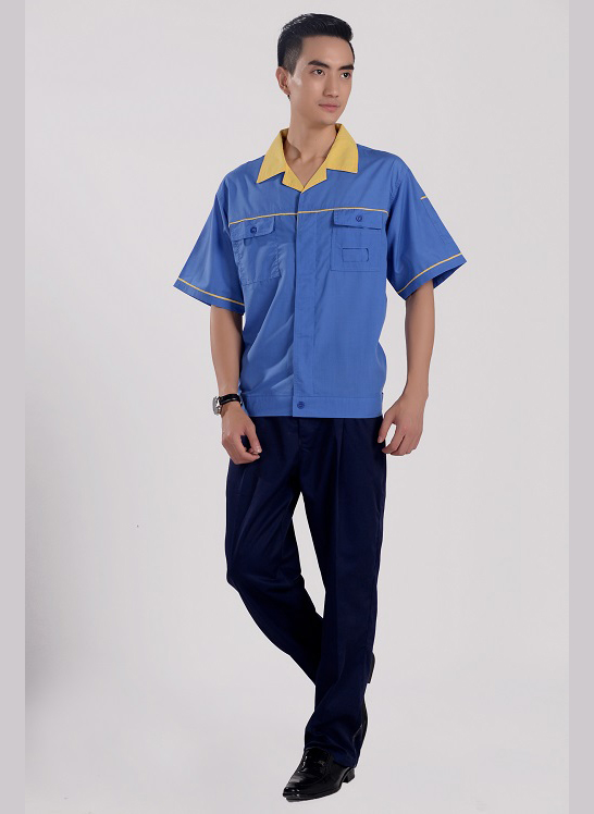 夏裝工作服  工作服  蘇州工作服  廠服加工 尚美供