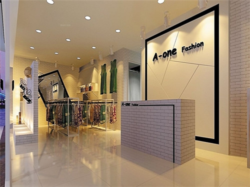崇安服裝店室內(nèi)裝潢 申遠供 服裝店室內(nèi)裝修風格定制 