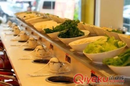 江都旋轉(zhuǎn)自助火鍋設(shè)備 回轉(zhuǎn)自助小火鍋設(shè)備 火鍋傳送帶原始圖片2