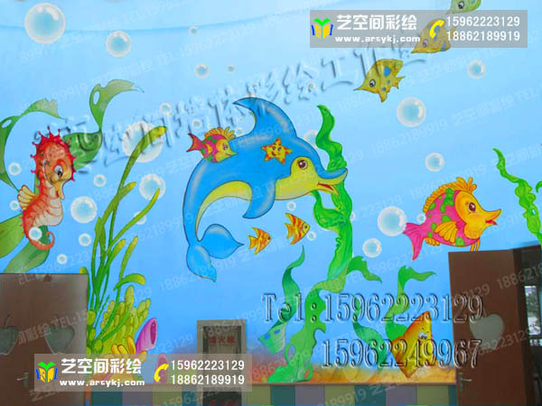簡(jiǎn)歐墻體彩繪 簡(jiǎn)歐墻體彩繪公司 藝空間供