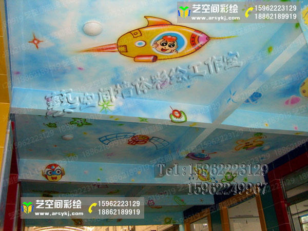 木瀆幼兒園墻體彩繪  木瀆幼兒園墻體彩繪公司 藝空間供