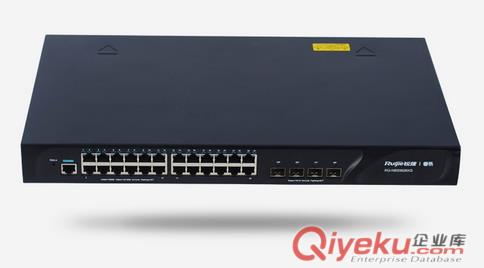 哈爾濱何為科技銳捷RG-NBS5628XG高性能網吧萬兆交換機原始圖片3