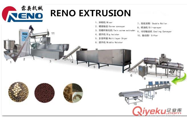 供應(yīng)霖奧雙螺桿干法玉米膨化機(jī)