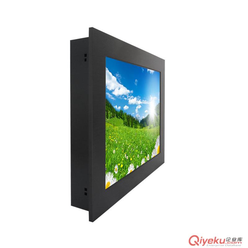 低耗能17寸工控一體機IP65防潮防水工業(yè)一體機電腦一體機寬溫寬壓
