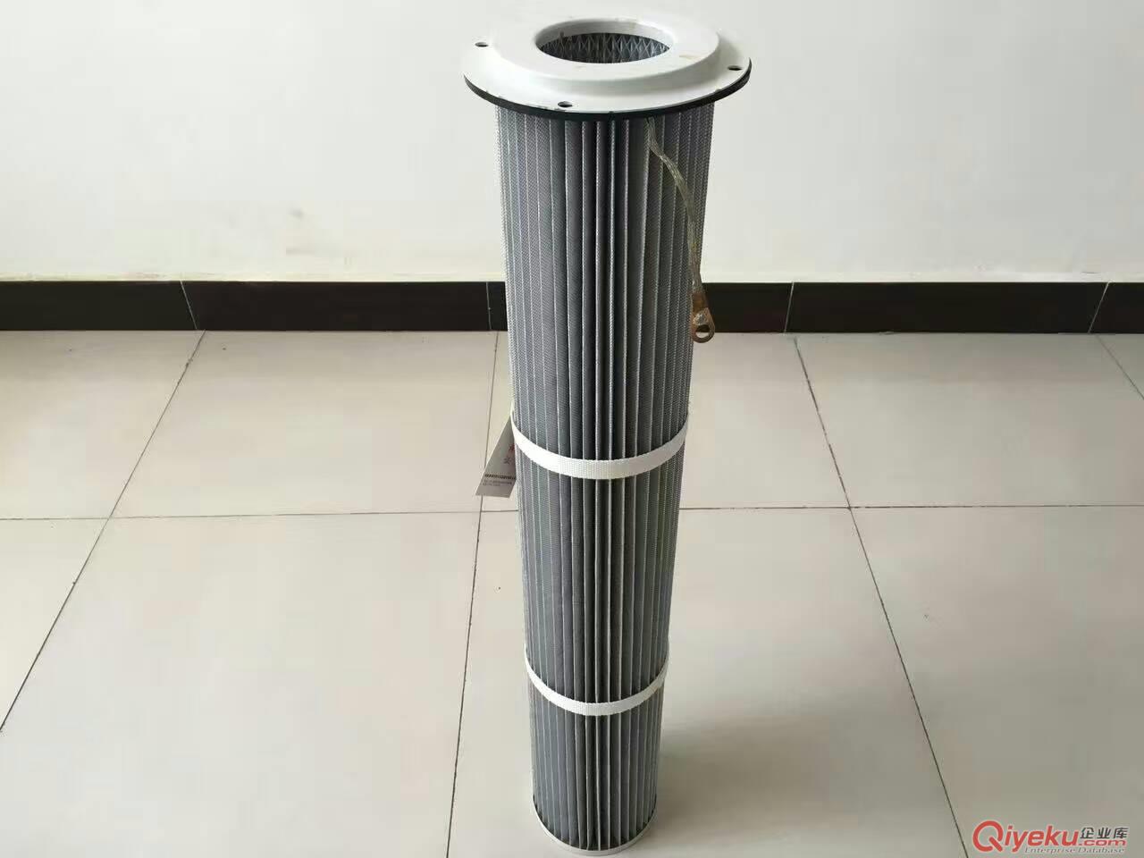廠家生產PTFE覆膜除塵濾芯_無紡布粉塵濾筒_等離子切割機濾芯型號