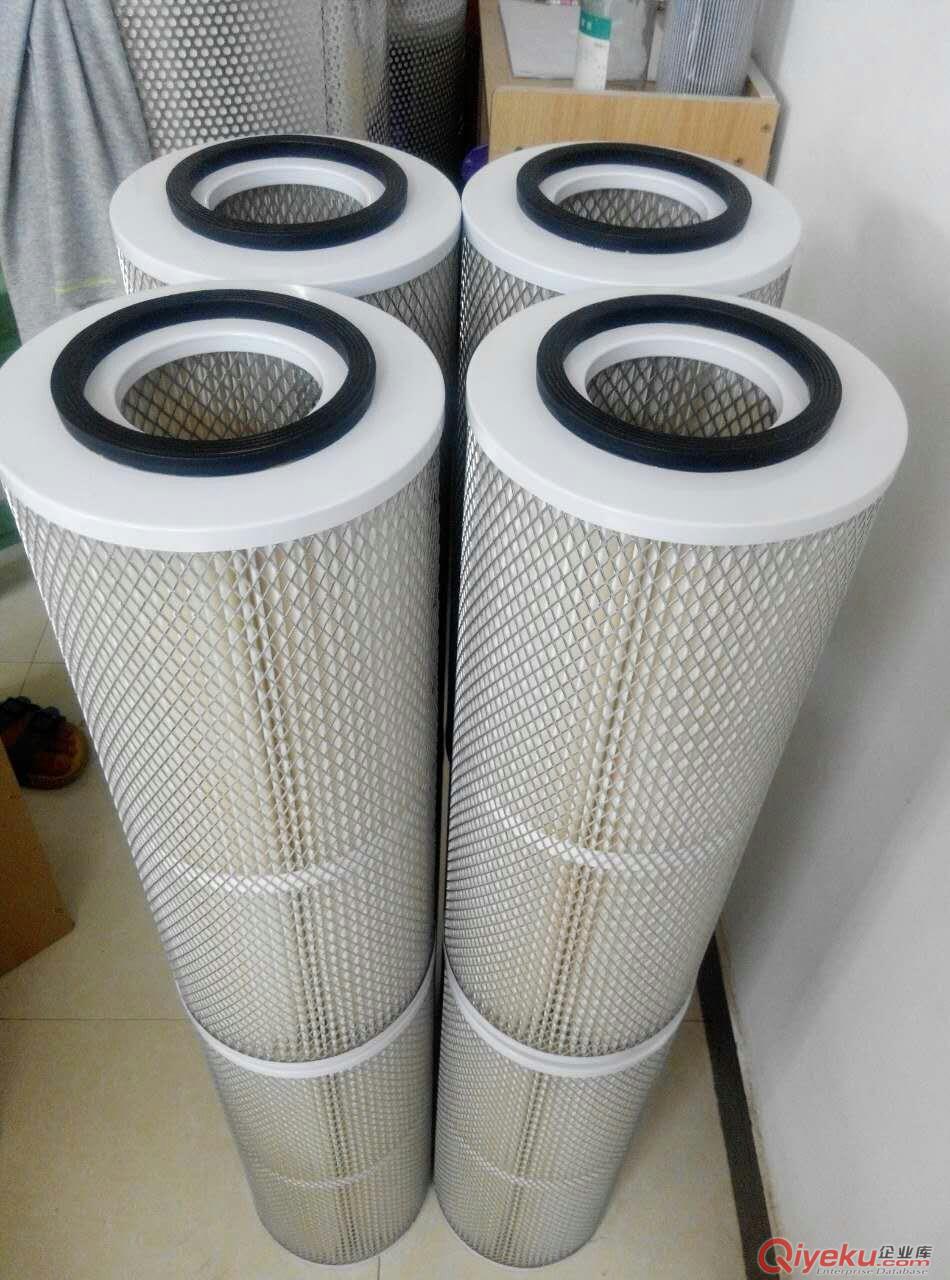 廠家生產170X70X2000替代布袋粉塵濾芯價格_無紡布除塵濾芯規格