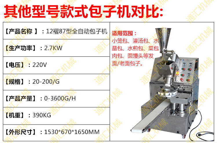 全自動包子機價格_哪里能買到實惠的包子機 青海全自動包子機價格