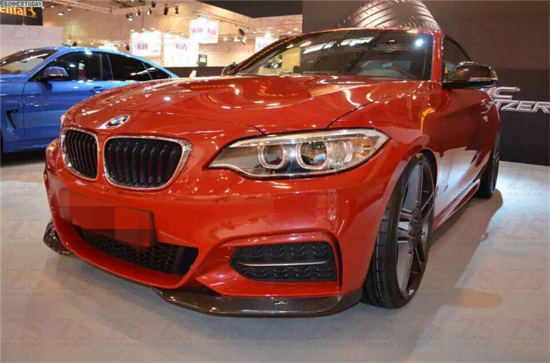 宝马2系改装碳纤维前唇 包角 F22 M235i 后唇 小包围