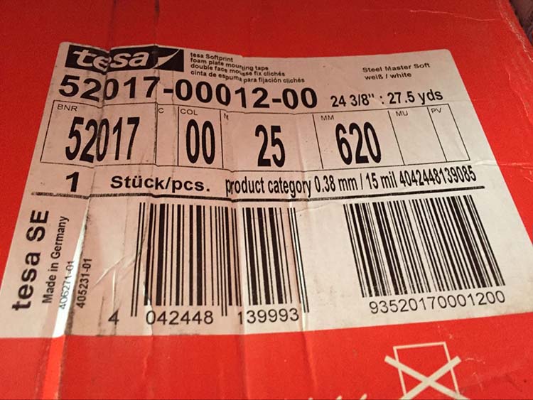 TESA52017德莎52017柔性貼板膠德莎50217PE泡棉雙面膠帶