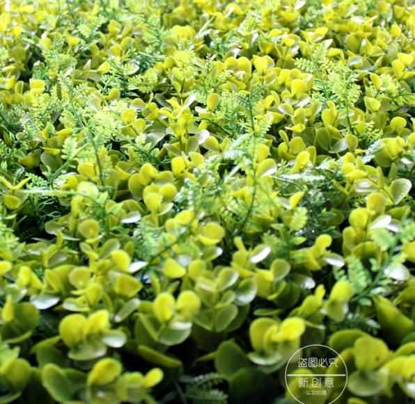 仿真植物墻價格 配材 新款加密加厚仿真尤加利 【沈陽德眾新創(chuàng)意】原始圖片3