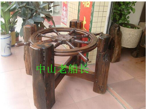 買優(yōu)質(zhì)的北京老船木餐桌來中山老船長船木家具館：北京老船木餐桌