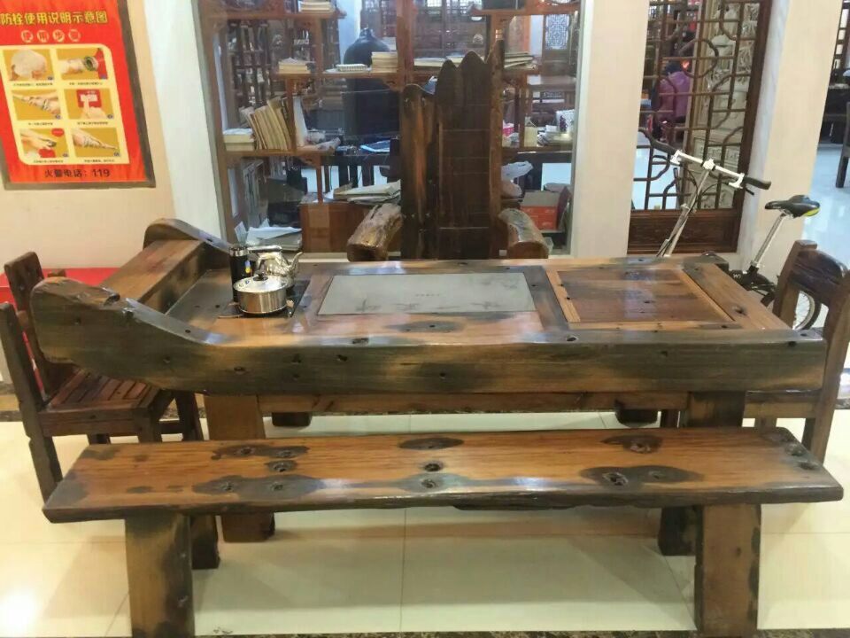 老船木茶桌|中山哪家供應(yīng)的船木茶桌品質(zhì)好