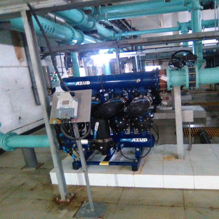 以色列阿科電廠冷卻循環(huán)水SPIN KLIN盤式疊片全自動(dòng)反沖洗過濾器