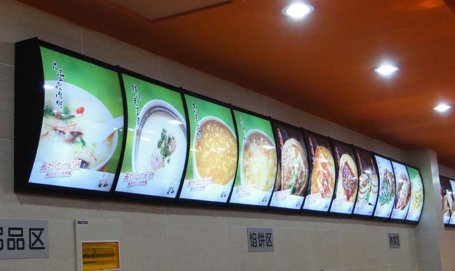2016年下半年的點餐燈箱質量哪家靠譜？選擇力中廣告