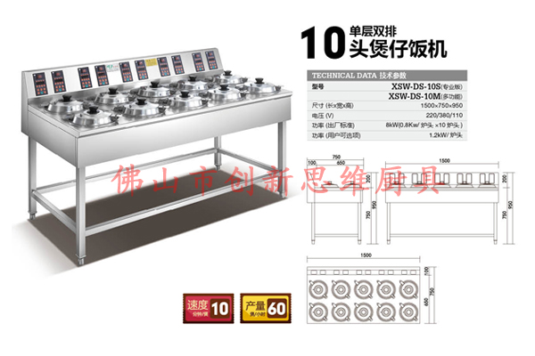 廣東煲仔飯的做法/創新思維廚具設備
