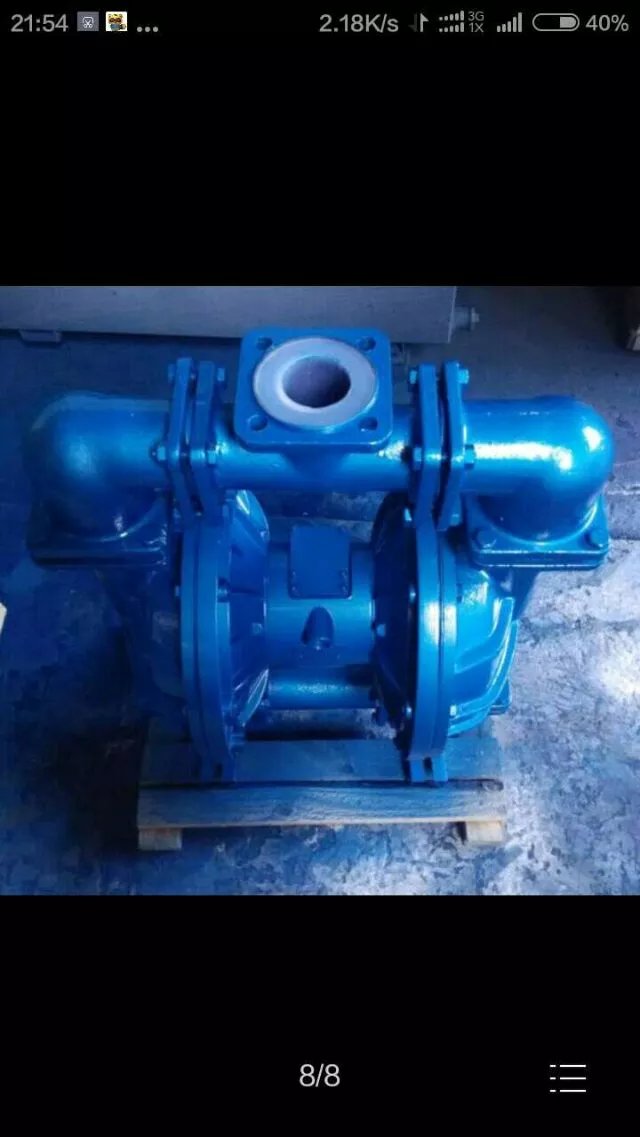 上海永良QBY-50鋁合金配F46氣動隔膜泵咨詢燃料化學品隔膜泵15721472107