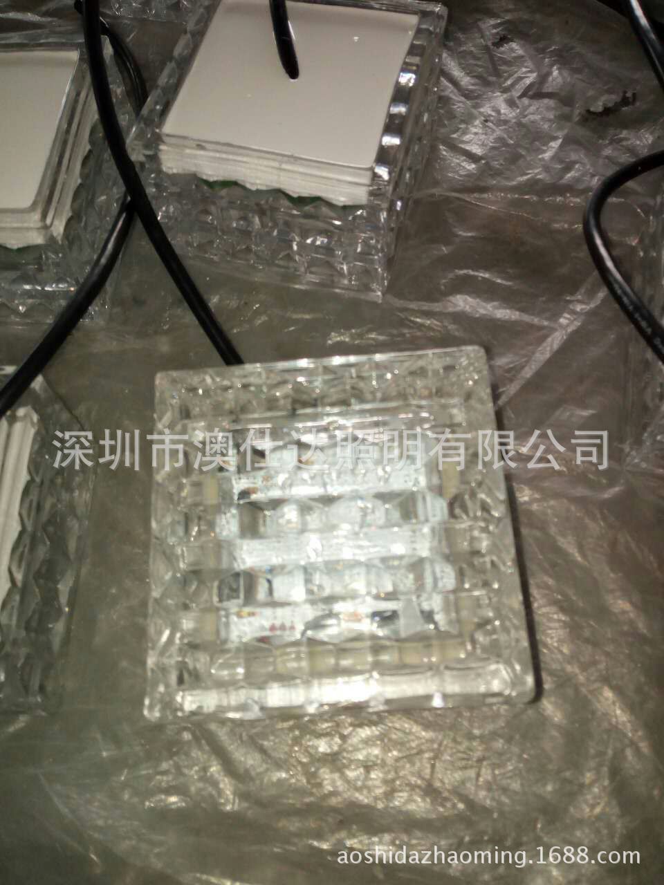 澳仕達供應LED水晶地磚燈，LED水晶玻璃磚，LED地磚燈，LED地磚