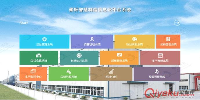 聚軒智慧制造平臺(tái)系統(tǒng)