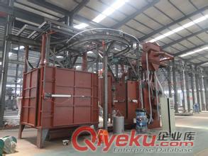 供應(yīng)Q483H吊鏈步進(jìn)式拋丸機(jī) 鑄鍛件清理強(qiáng)化拋丸機(jī)