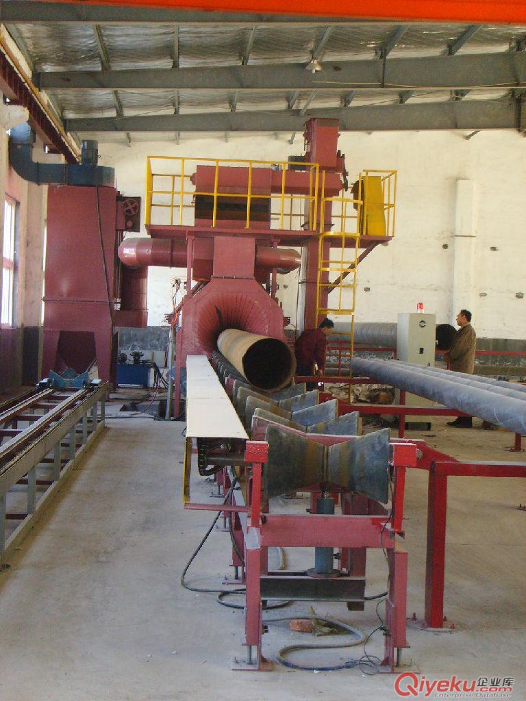 供應(yīng)Q6925通過式拋丸機(jī)，鋼模結(jié)構(gòu)件通過式噴丸機(jī)