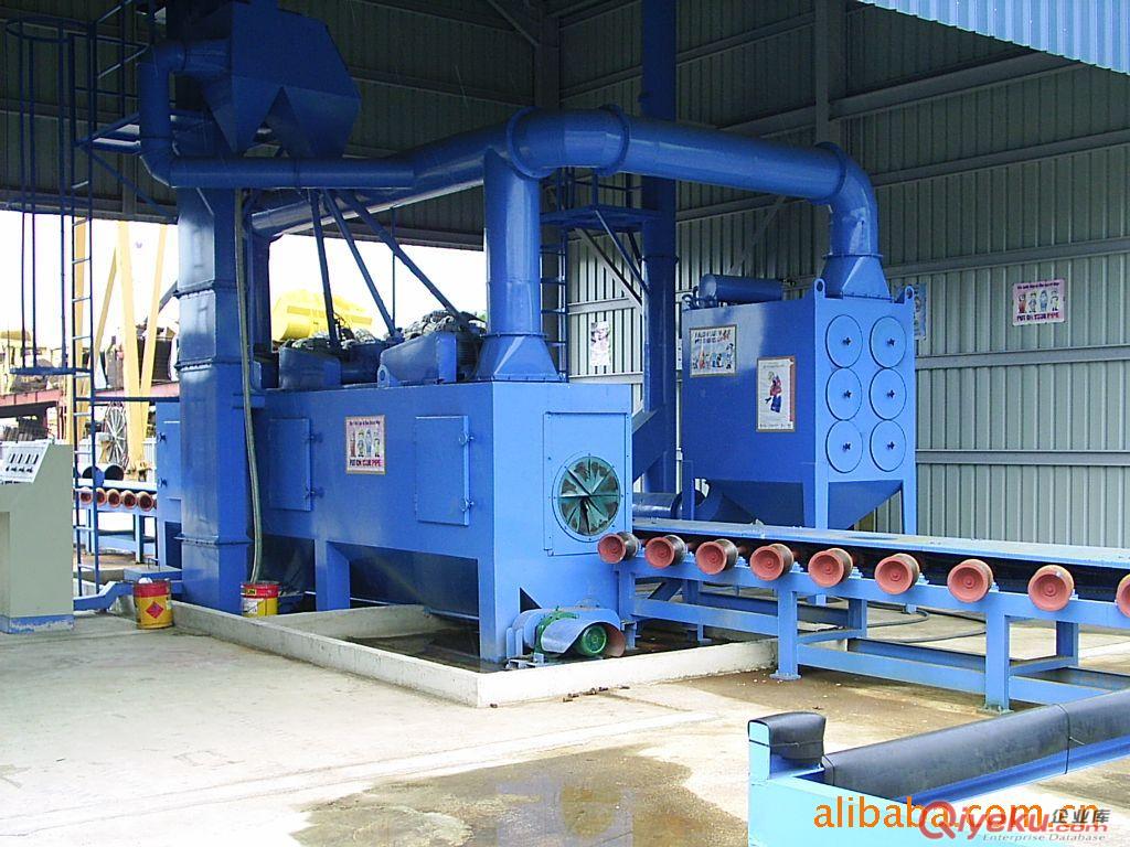 供應(yīng)Q6925鋼板拋丸清理機(jī)、型材通過式拋丸除銹噴砂機(jī)