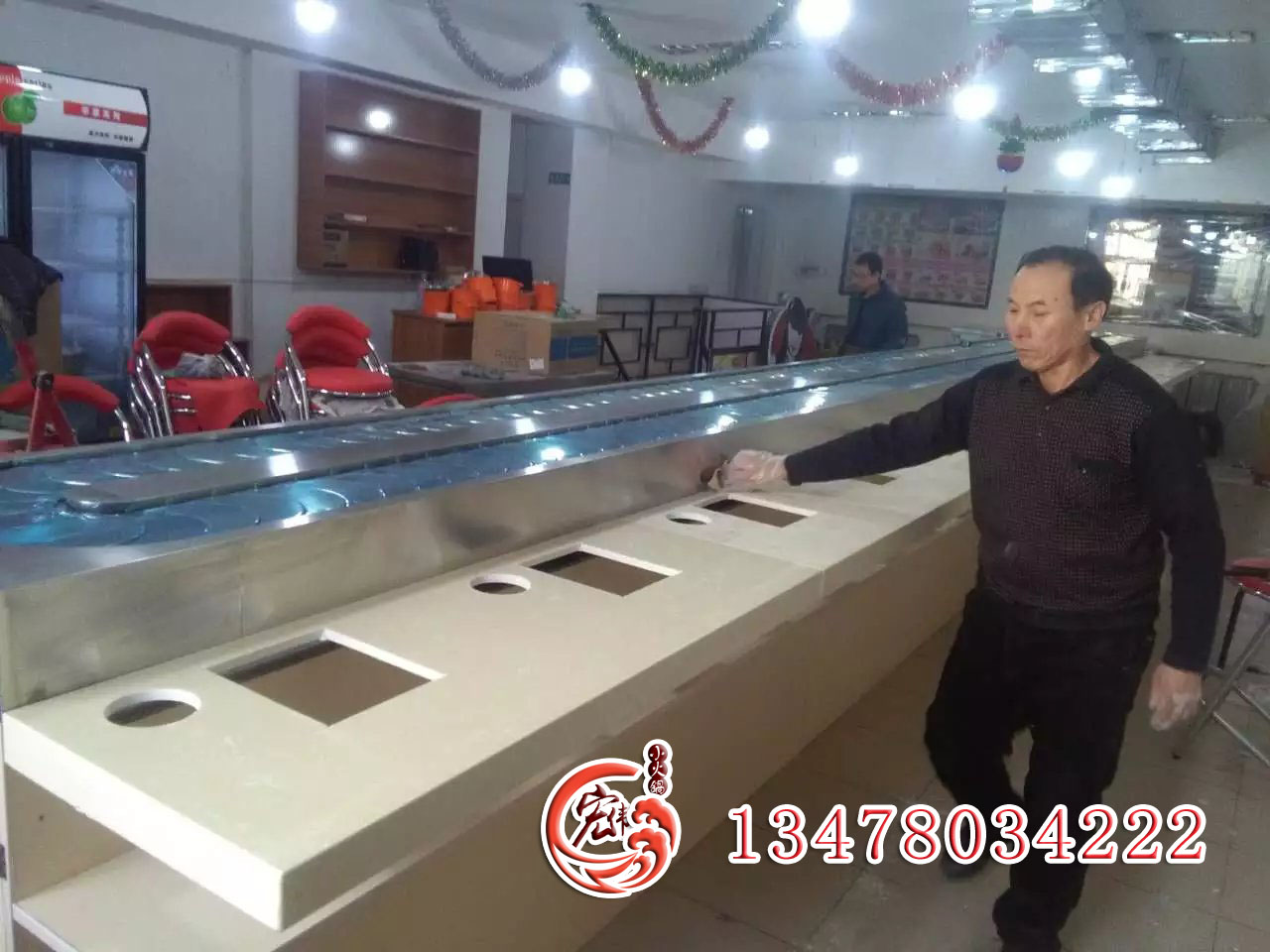 回轉(zhuǎn)壽司設(shè)備|旋轉(zhuǎn)火鍋設(shè)備廠【宏偉旋轉(zhuǎn)火鍋設(shè)備】質(zhì)量可靠，報(bào)價(jià)優(yōu)惠